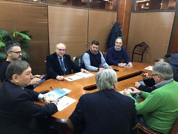 PRIMO GIORNO DI LAVORO DURANTE LA MISSIONE IN KAZAKISTAN